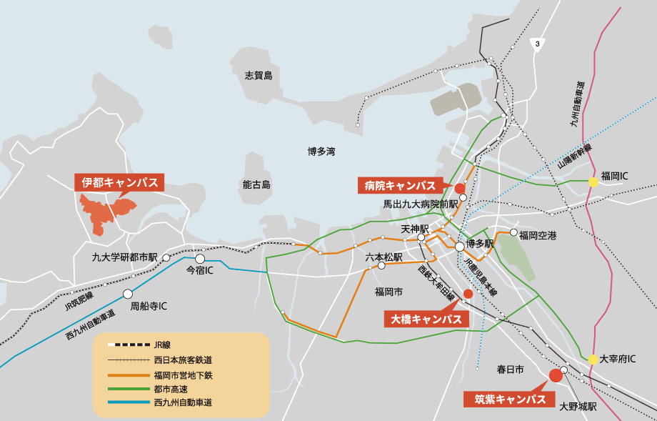 Access map to the dormitory